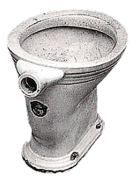 国産初の腰掛式水洗便器
