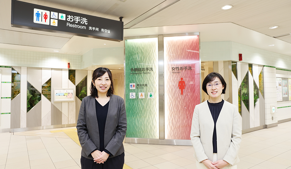 story08　研究を重ねた、多様な人に配慮した男女共用トイレが実現。使用者の声から見えた、その使い勝手とは？